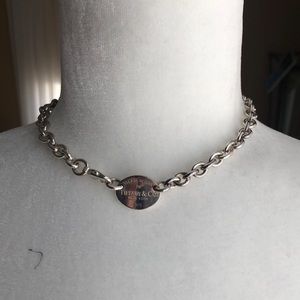 Tiffany & Co. sterling silver choker